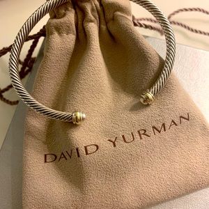 David Yurman Cable Classics Bracelet with 18k Gold